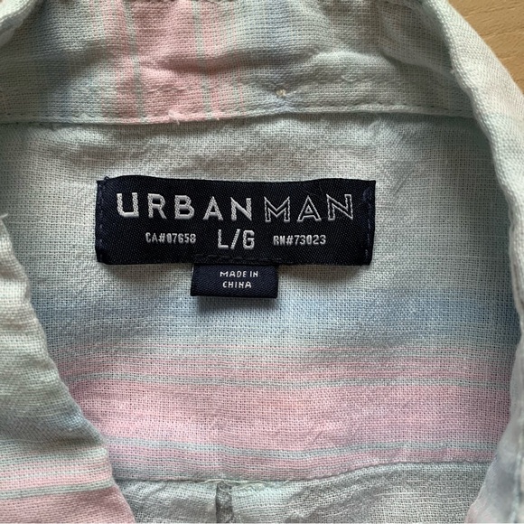 Men’s Cotton-Linen Button Down - Picture 5 of 11